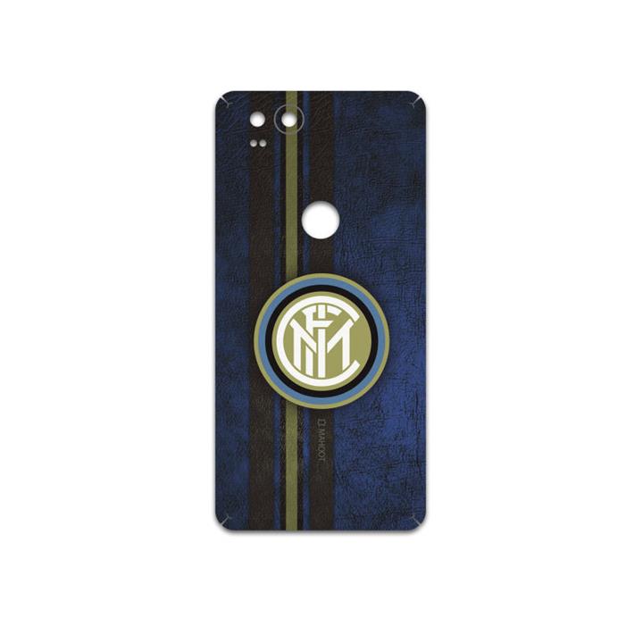 برچسب پوششی ماهوت مدل Inter-Milan-FC مناسب برای گوشی موبایل گوگل Pixel 2 MAHOOT  Inter-Milan-FC Cover Sticker for google Pixel 2